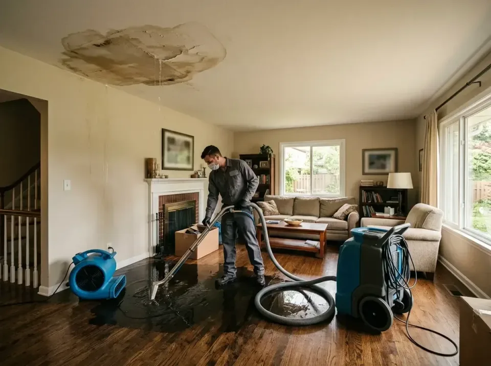 attic-pipe-burst-ceiling-drip-008 — frequently asked questions, Water Damage Restoration & Carpet Care in Richwood, LA